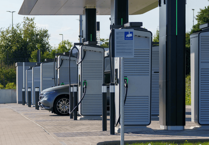 AC ve DC elektrikli araç şarj istasyonu çözümleri